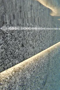 Linienlicht im schrägen Beckenkopf